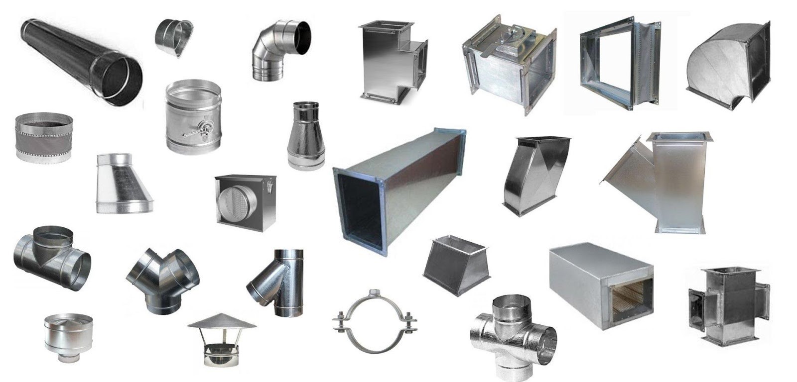 Элементы систем вентиляции